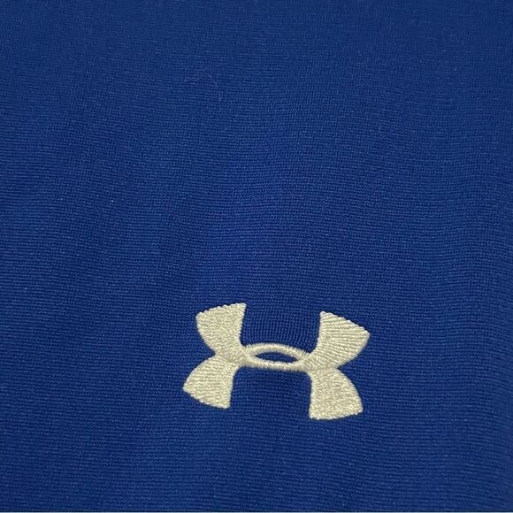 Under Armour Ford Motor Co Blue White Auto Embroidered Full Zip Loose Jacket M - Picture 3 of 9
